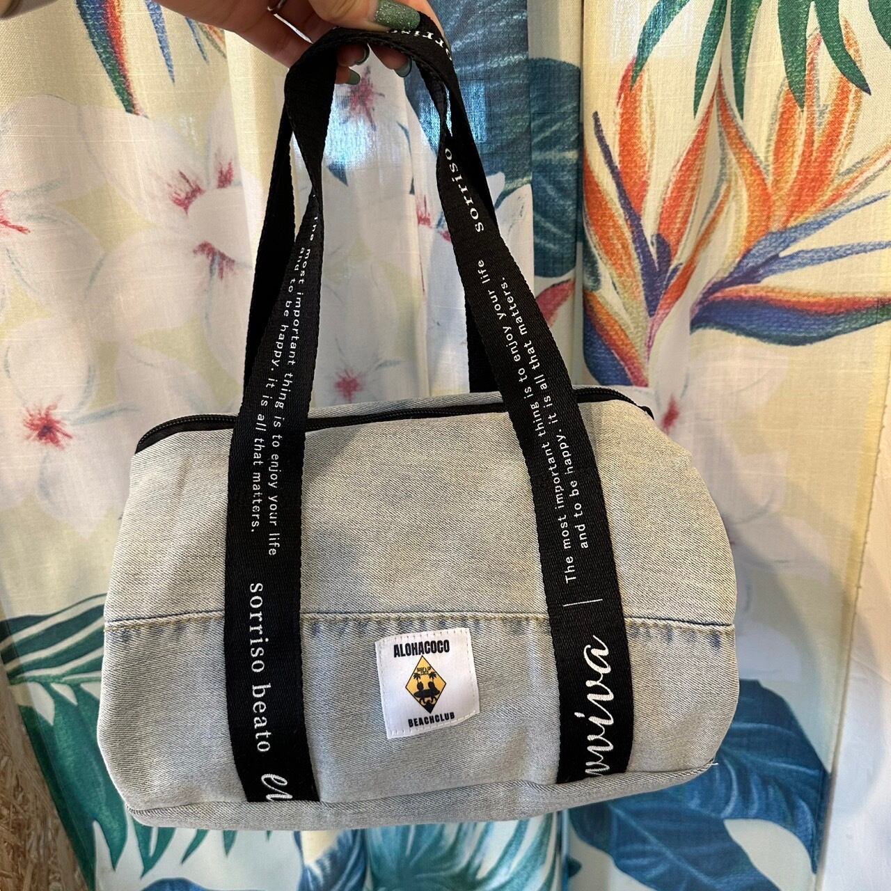 ボストンバッグ〈lightblue〉