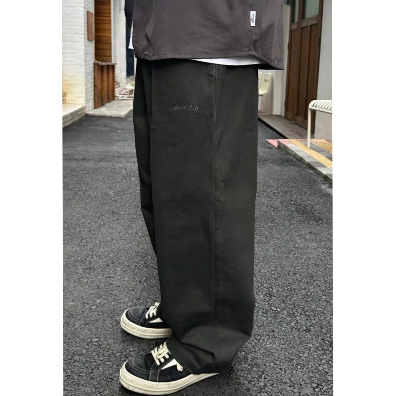 Wide tuck chino pants 1171 - 8