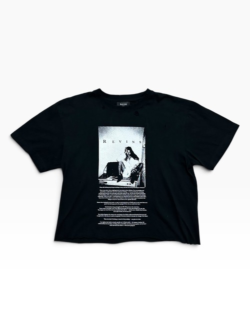 Signature Logo Distressed Vintage Cotton T-Shirt