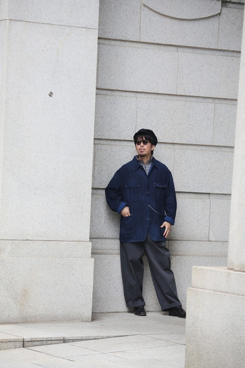 NEW SASHIKO LIGHT COVERALL JACKET | 【OFFICIAL】PORTER NEW SASHIKO LIGHT COVERALL JACKET | 【OFFICIAL】PORTER