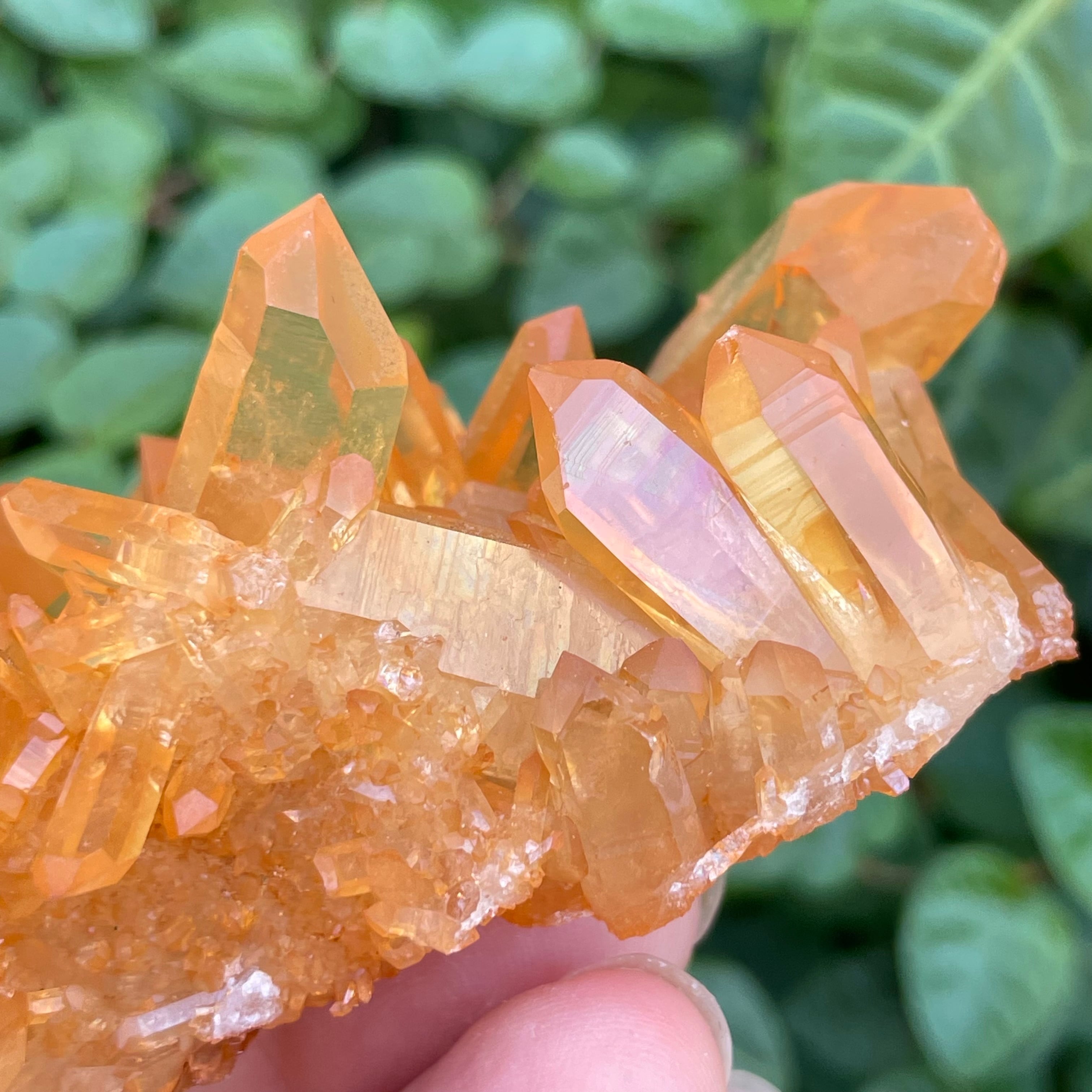 ゴールデンヒーラークォーツ　クラスター ゴールデンヒーラー クラスター - 天然石パワーストーンANGELICA