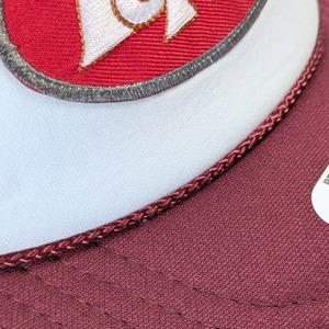 ♧【 OTTO CAP オットーキャップ 】 『 Dr. Pepper ドクター・ペッパー 』 トラッカーキャップ/ メッシュキャップ / burgundy バーガンディ 〚アメリカン雑貨 アメトイ〛