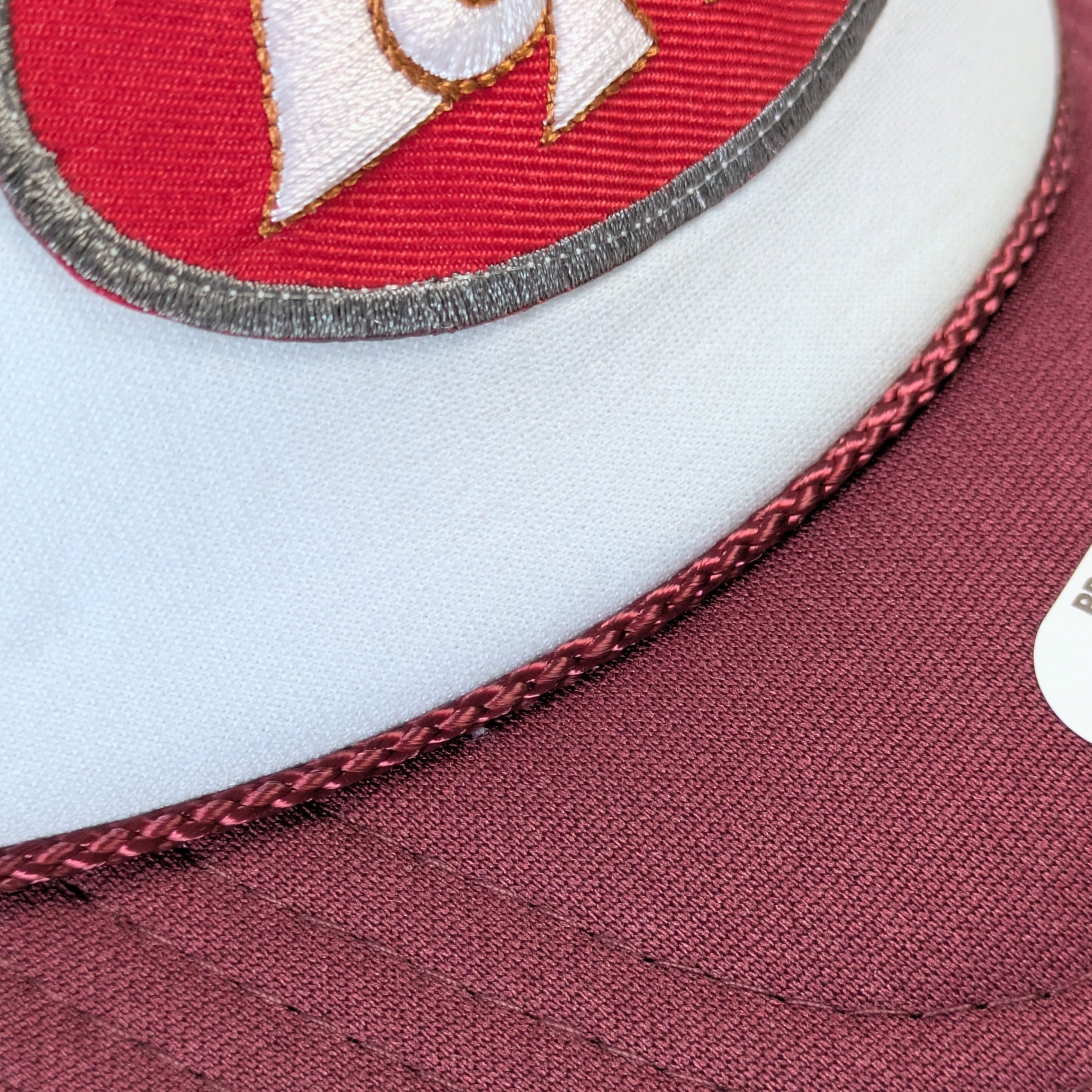 ♧【 OTTO CAP オットーキャップ 】 『 Dr. Pepper ドクター・ペッパー 』 トラッカーキャップ/ メッシュキャップ / burgundy バーガンディ 〚アメリカン雑貨 アメトイ〛