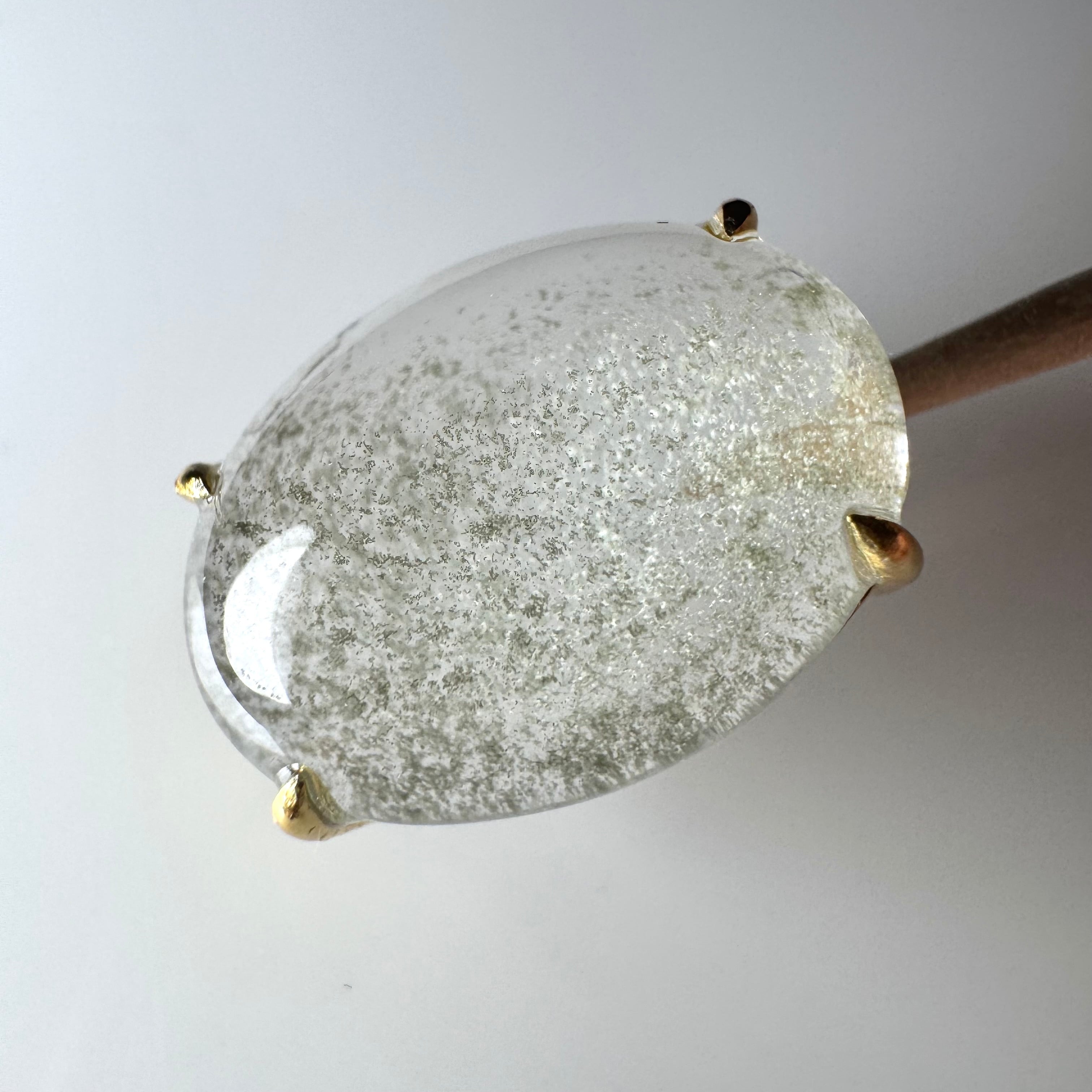 no.D1 原石からお仕立てしたガネーシュヒマール ペンダントトップ兼ブレスチャーム