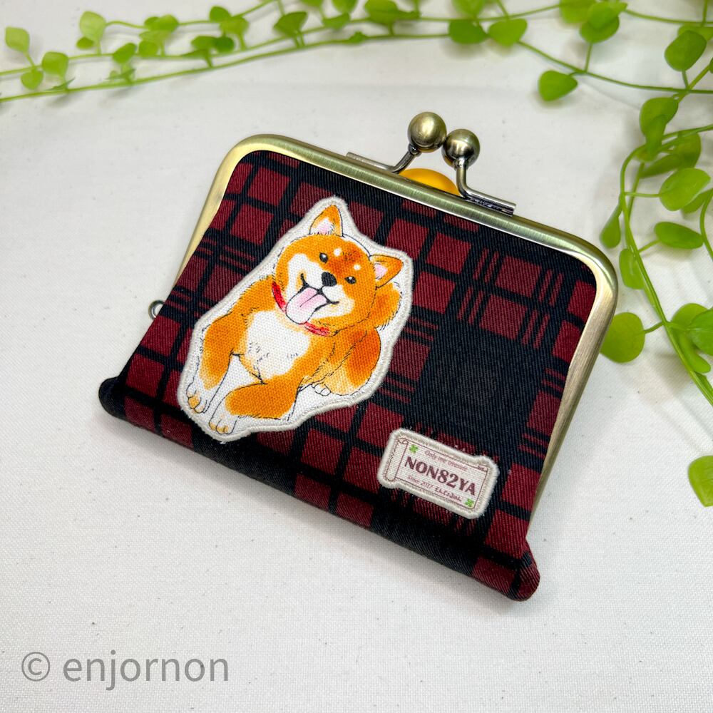 1点 てぃんくる先生 ショコラオレンジ 2018 がまぐち財布 ほどよいお財布 | えんじょるのん のんぱち屋 がま口やさん