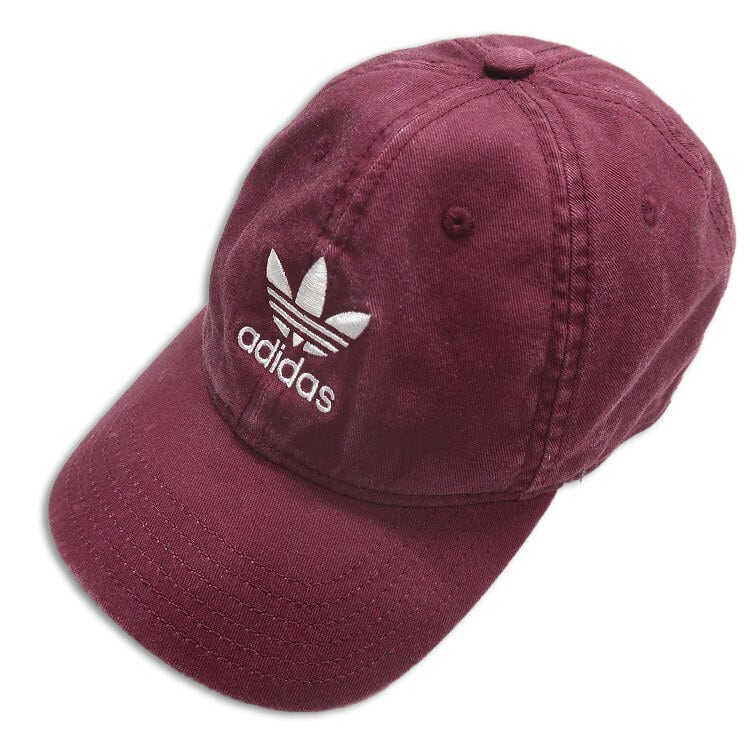古着 アディダス adidas キャップ バーガンディ 表記：-- gd402678n