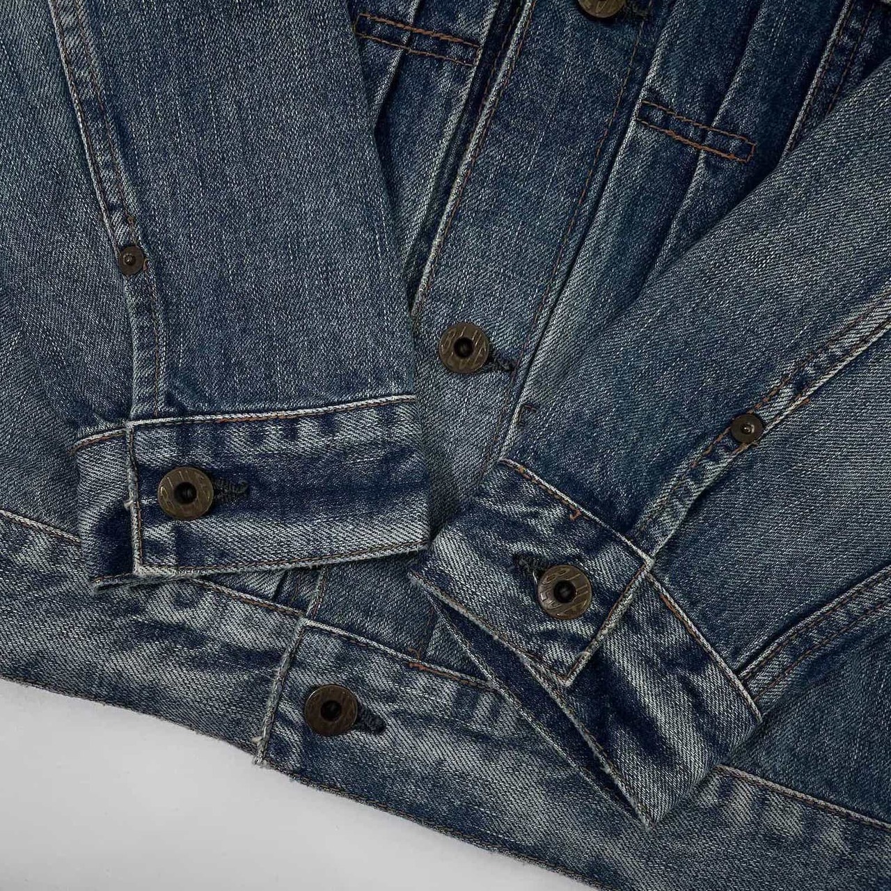 JAPAN BLUE JEANS ジャパンブルー ヴィンテージ加工 デニムジャケット 36/JBJK1163/2nd型