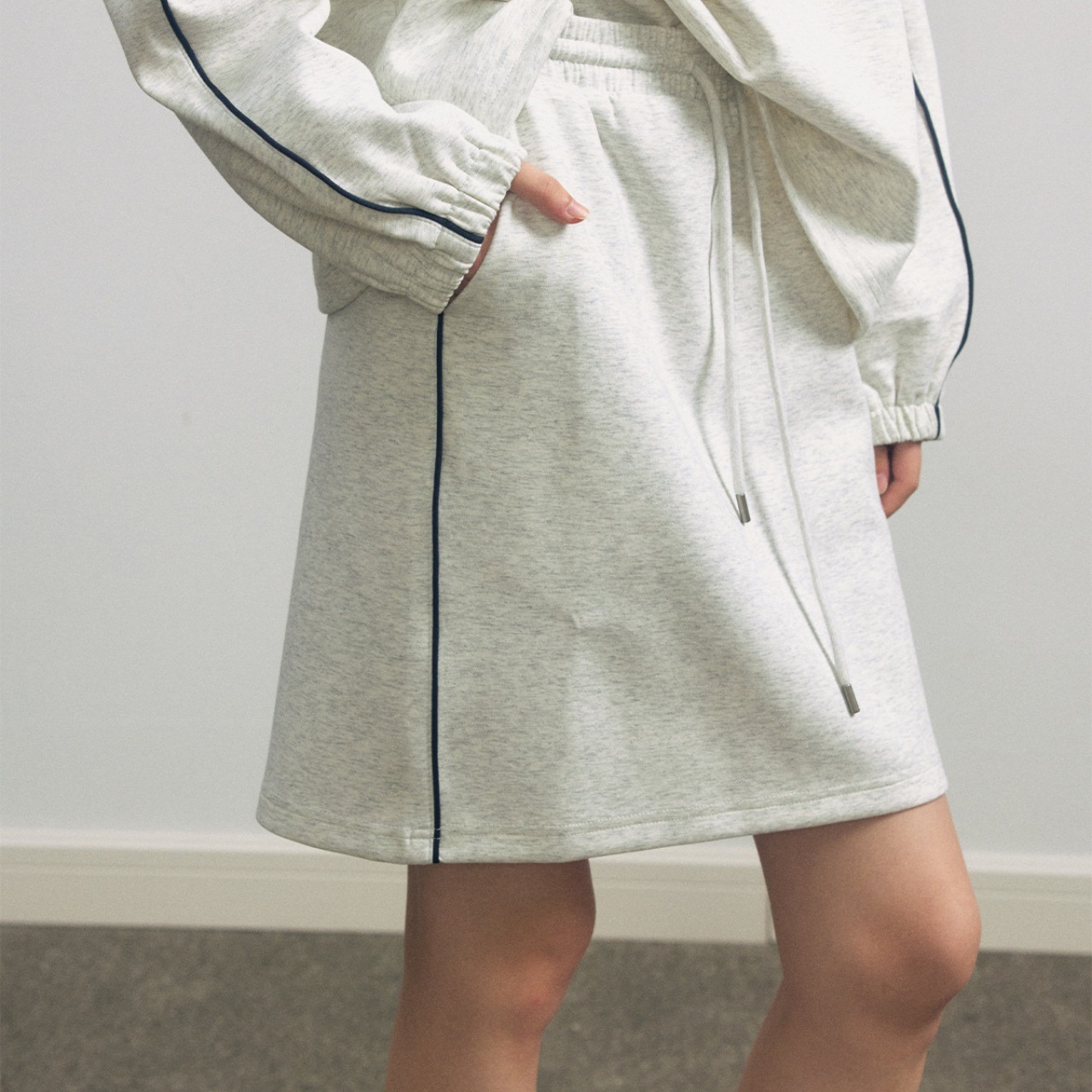 Sweat Mini Skirt T3836