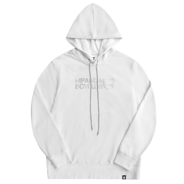 【HIPANDA ハイパンダ】男女兼用 ラインストーン フーディー スウェット