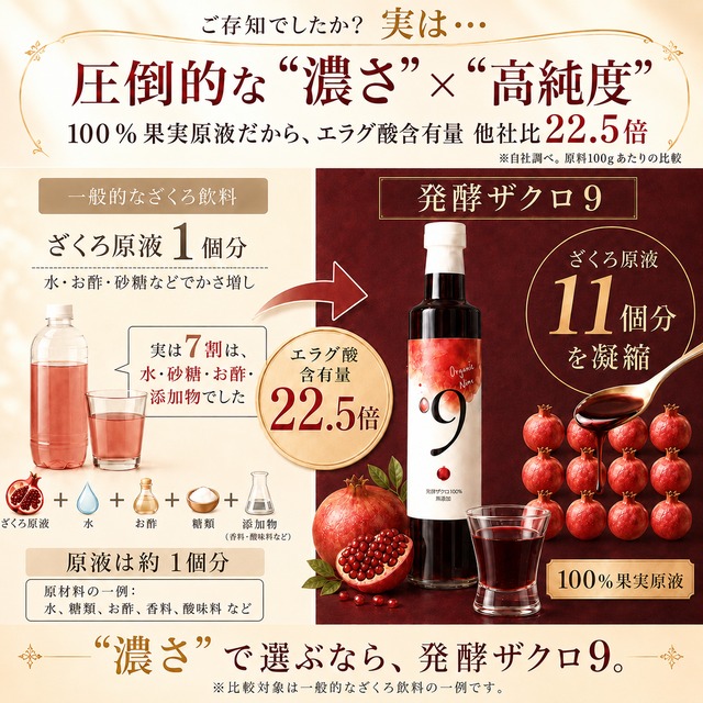 【送料込み・定期便｜1カ月ごと】無添加・オーガニック 発酵ザクロ100% 〔9〕｜朝のヨーグルトと始める美容健康習慣