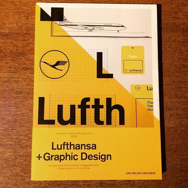 デザインの本「Lufthansa and Graphic Design」 - 画像1