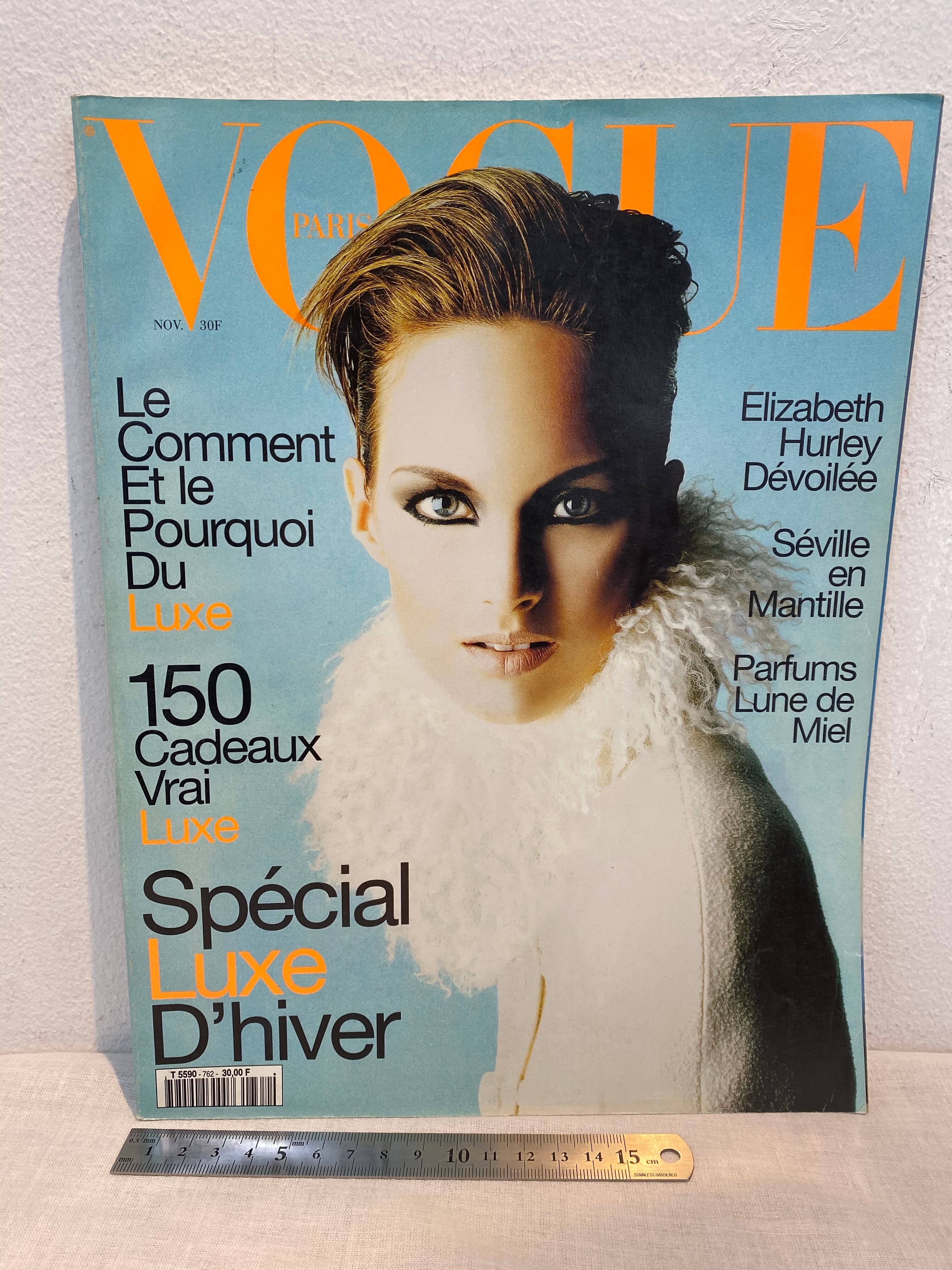 洋雑誌 PARIS VOGUE 1995年 NOVEMBRE | zbooks