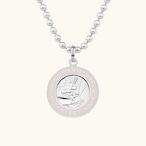 オリジナル ミディアム シルバー / ペタル セントクリストファー ネックレス:GET BACK NECKLACES ゲット バック ネックレスズ