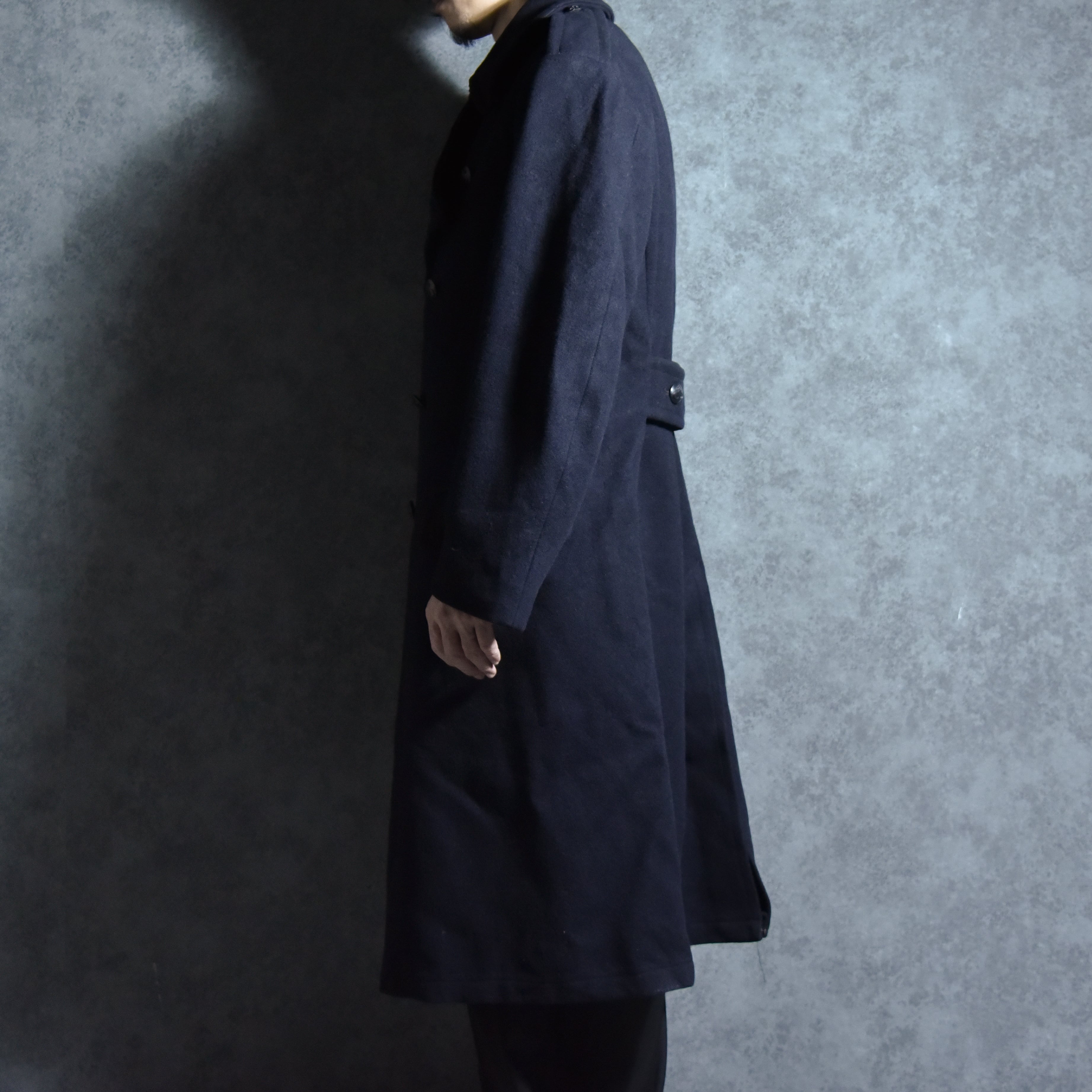 50s British Civil Defense Great Coat C.D.19 Broad Arrow シビル