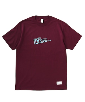 ICE Tee / BURGUNDY