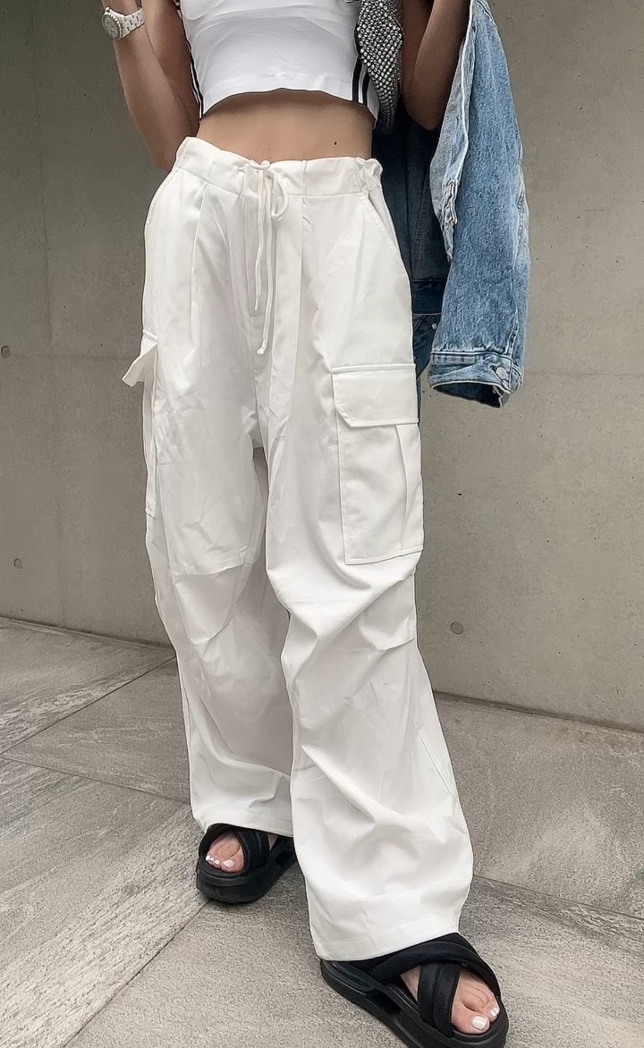 2WAYコットンカーゴパンツ（2color） | lea31