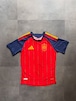adidas スペイン代表 ホームユニフォーム RFEF CLIMACOOL スリムフィット S レッド