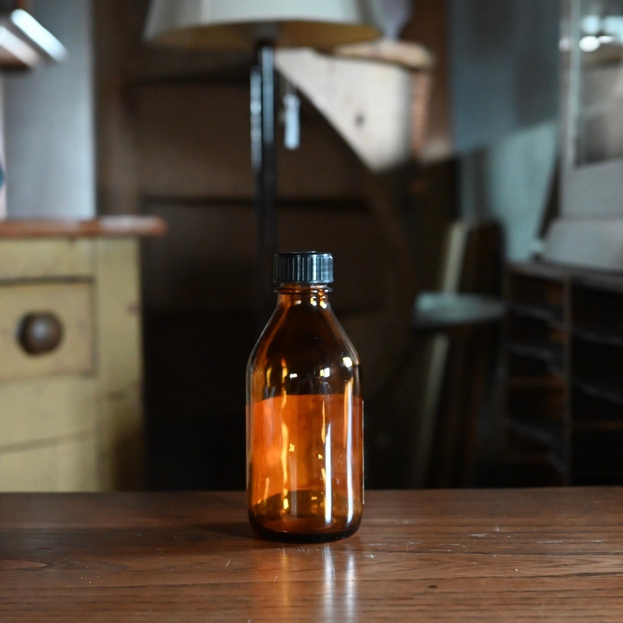 Medicine Bottle / メディシン ボトル【B】〈薬瓶・ボトル・花瓶・ディスプレイ・アンティーク・ヴィンテージ〉114349