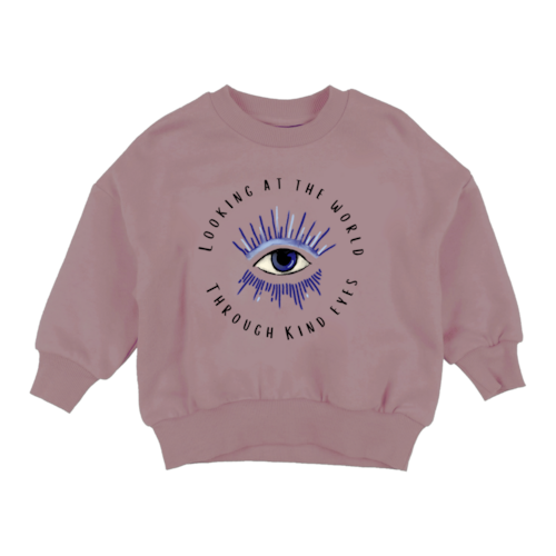 《Kind Rebel 2023AW》Eye Sweater / purple