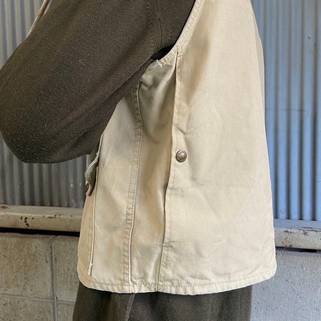 70〜80年代 USA製 FILSON フィルソン ダック地 ハンティングベスト 