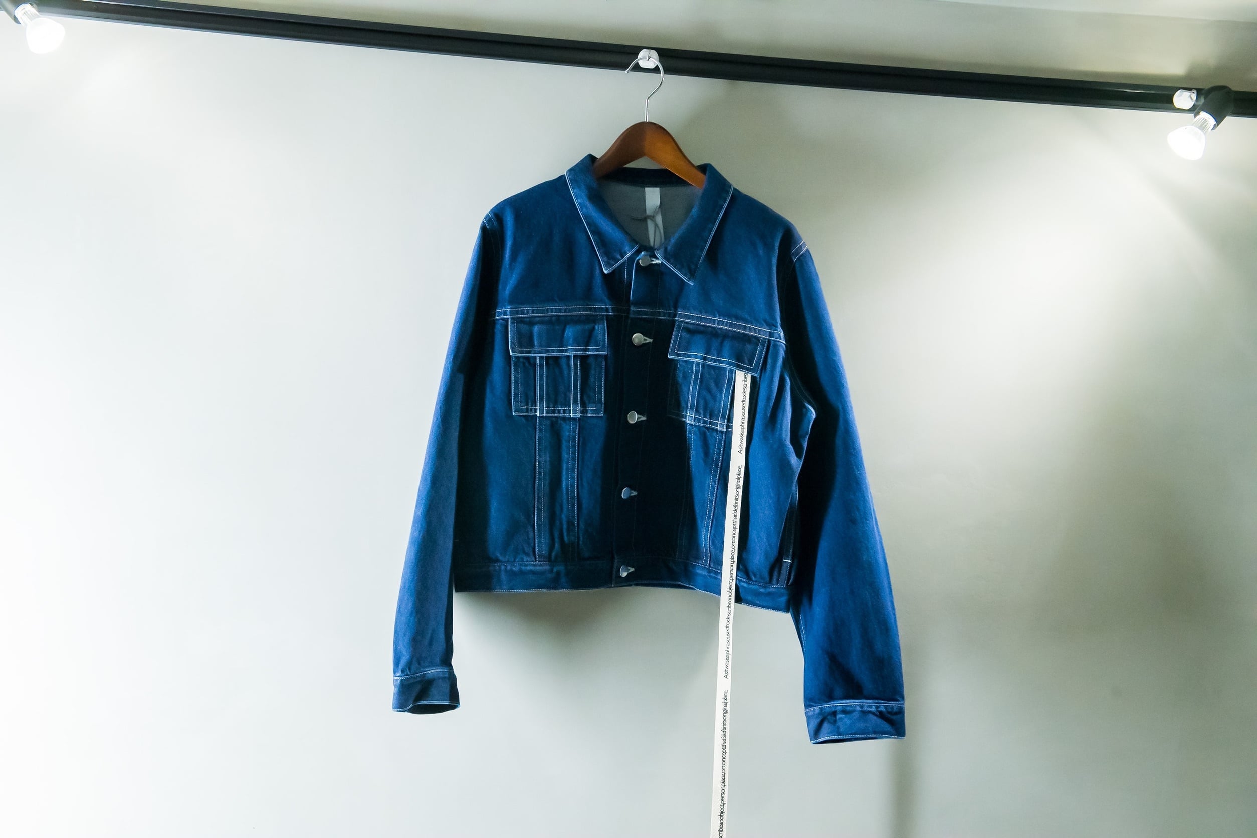 SHINYA KOZUKA AS HIPSTERWAS DENIM JACKETSHINYAKOZUKA