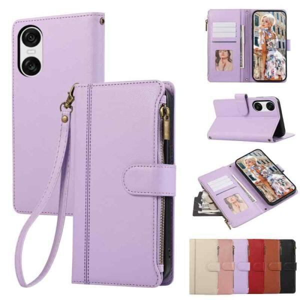 KW-LINK Xperia 10 VI ケース 手帳型 au docomo SO-52E ケース 小銭