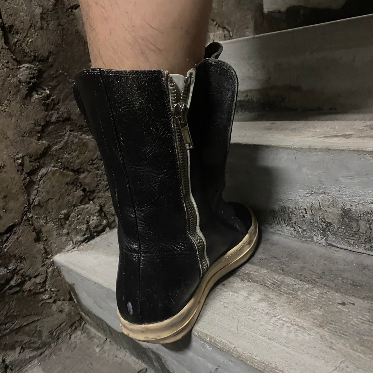 RickOwens リックオウエンス ラモーンズブーツ