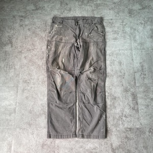 20s 襤褸 グレー ダブルニー Carhartt カーハート 36×32