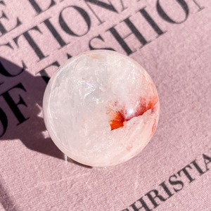 Fire Quartz Sphere