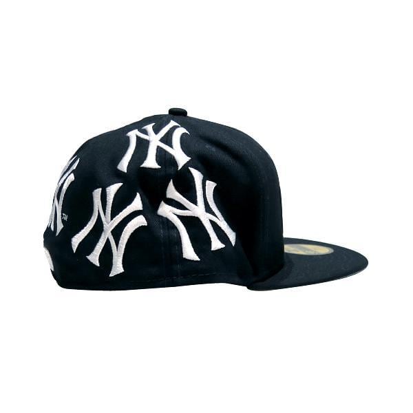 Supreme シュプリーム キャップ サイズ:7 5/8(60.6cm) 21AW NEW ERA New York Yankees MLB ボックスロゴ ベースボール キャップ Box Logo New Era ネイビー 紺 ニューエラ ニューヨーク ヤンキース 帽子 コラボ【メンズ】