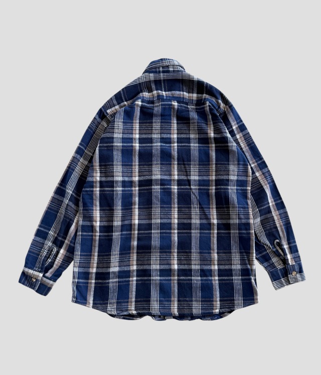 -FIVEBROTHER- Vintage 90s L Flannel Check Shirt