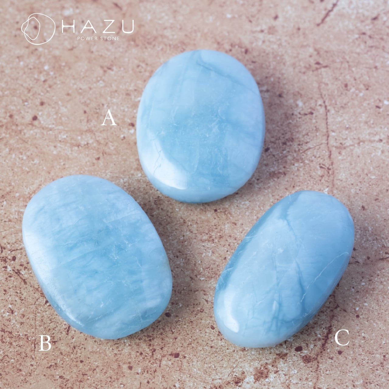 選べる⭐︎アクアマリン・パームストーン | 天然石HAZU