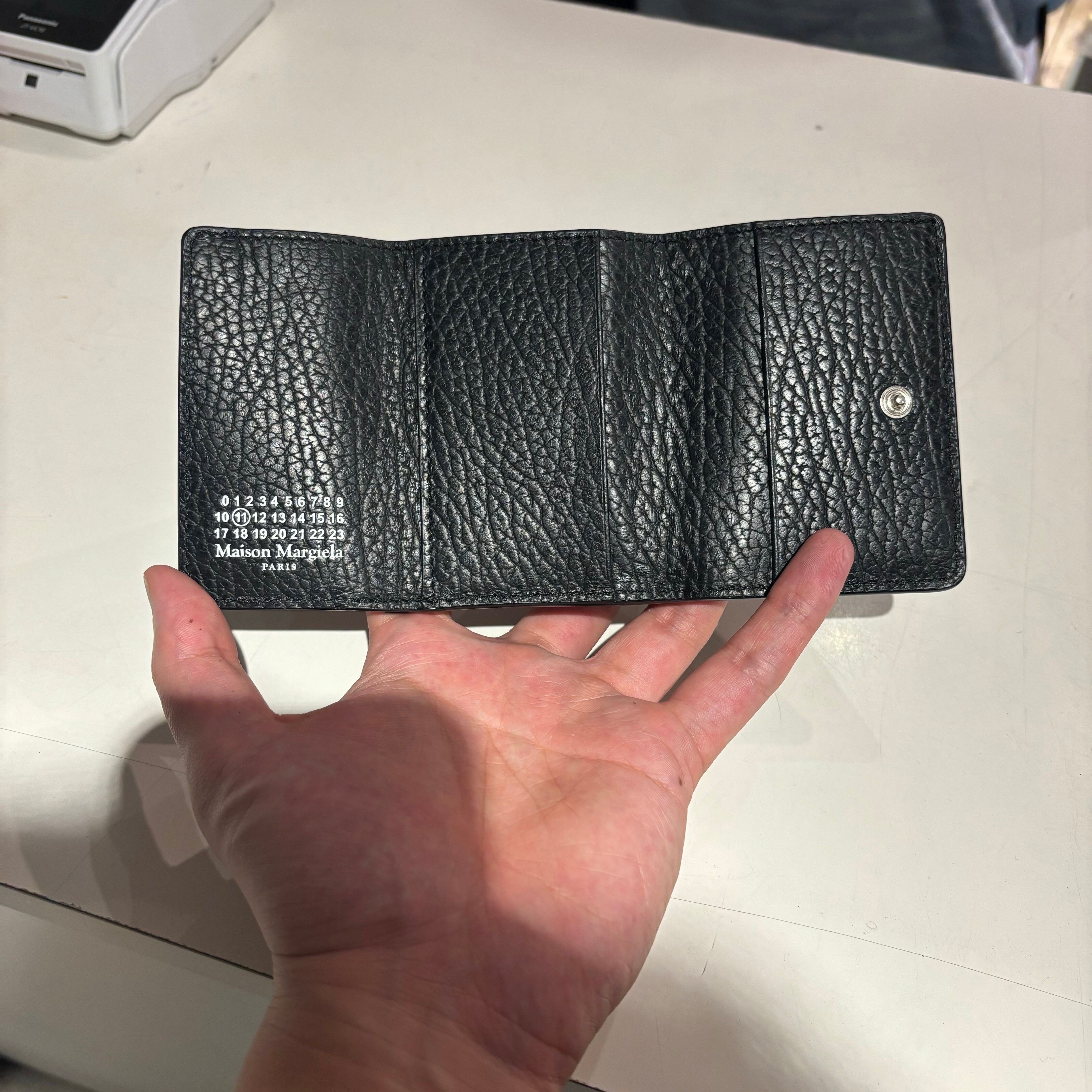 Maison Margiela メゾンマルジェラ 財布 レザー 三つ折り【表参道t  