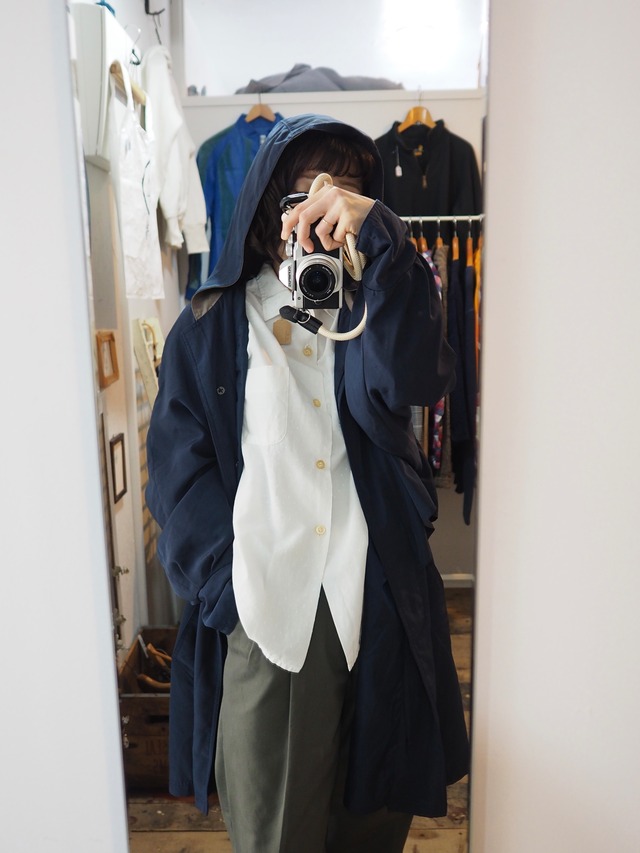 1970’s ~ 1980’s EURO? Bi-Color Hooded Coat