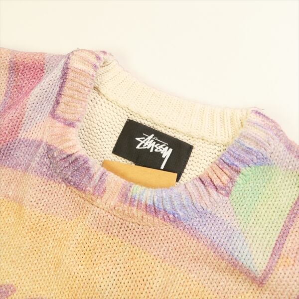 サイズ L STUSSY ALFONSO SWEATER値札の写真追加できませんか