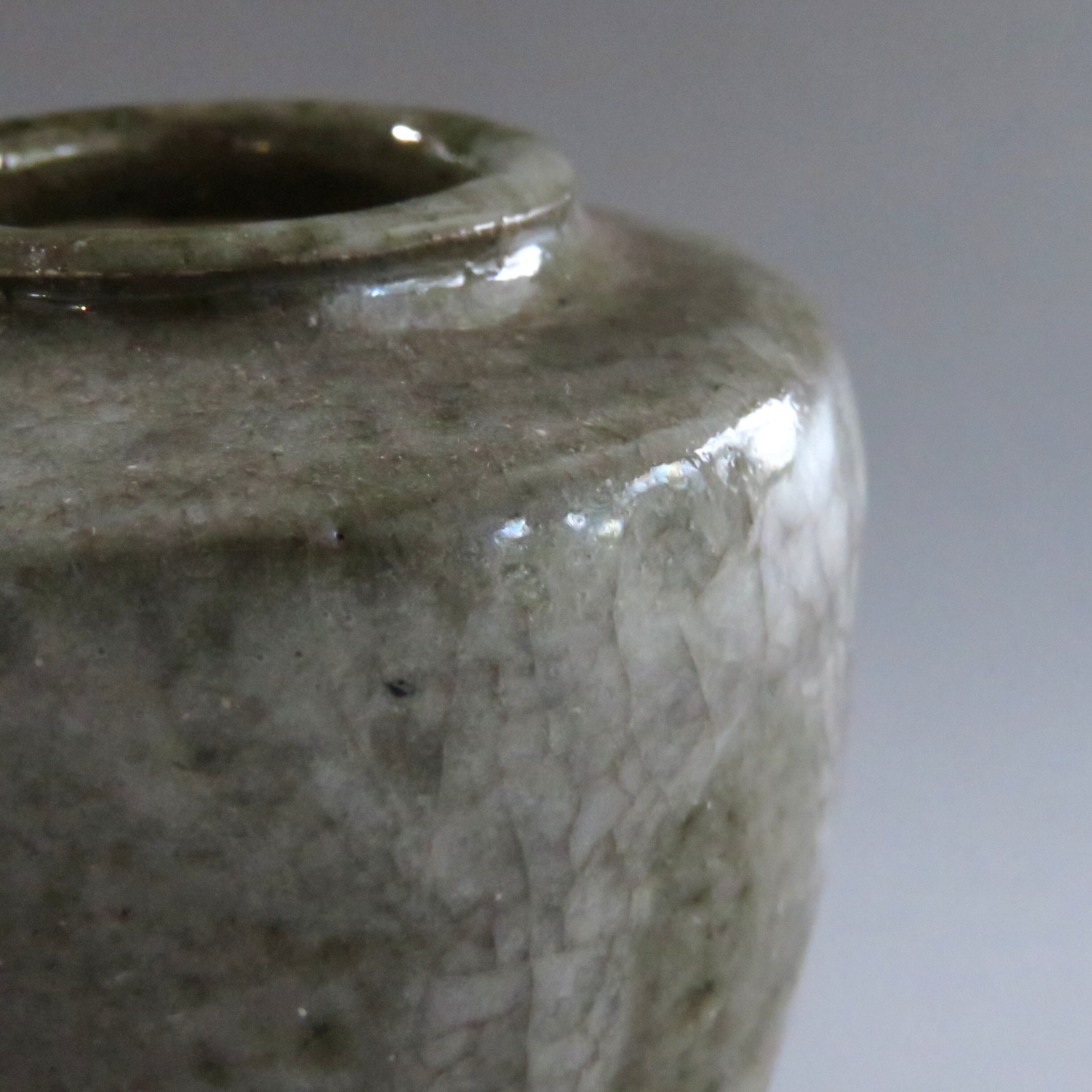 湊焼茶碗 吉向焼茶入セット 替茶器 大津袋添 dbsy10142-e | こがん堂