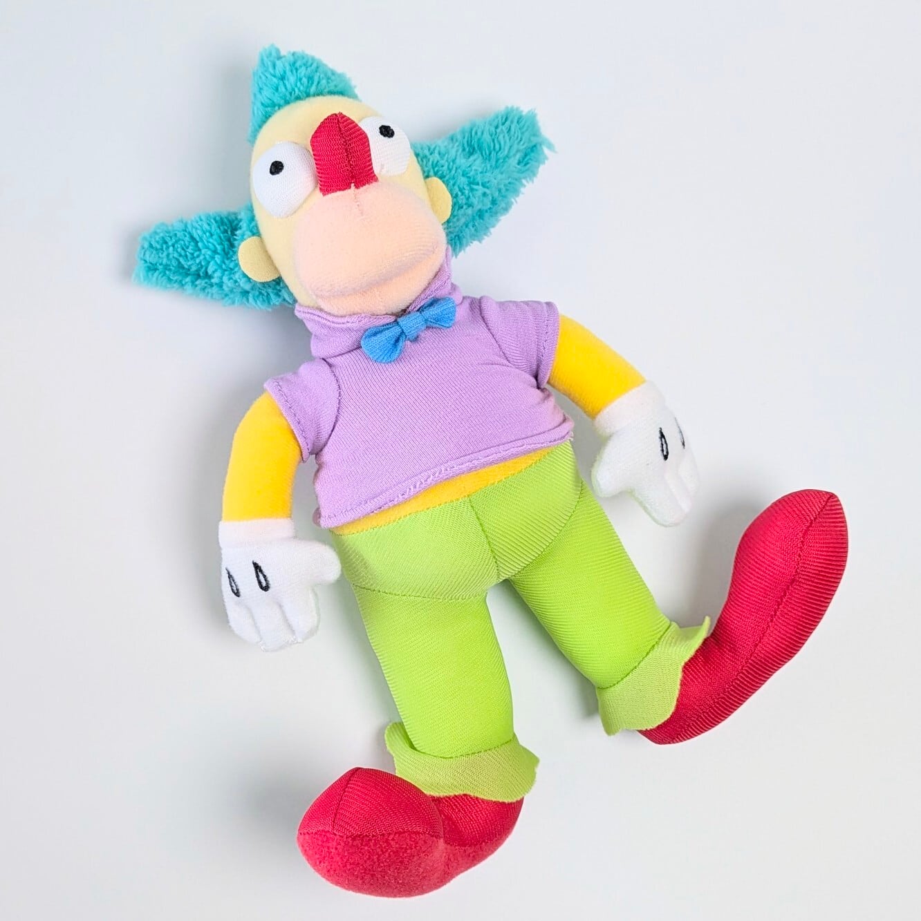 ☆DEADSTOCK / VINTAGE☆【 The Simpsons(ザ シンプソンズ) 】Krusty the Clown ( クラスティ ) USユニバーサルスタジオ( USH・USF )スプリングフィールド限定 / plush toy / ぬいぐるみ 〚アメリカン雑貨 アメトイ〛