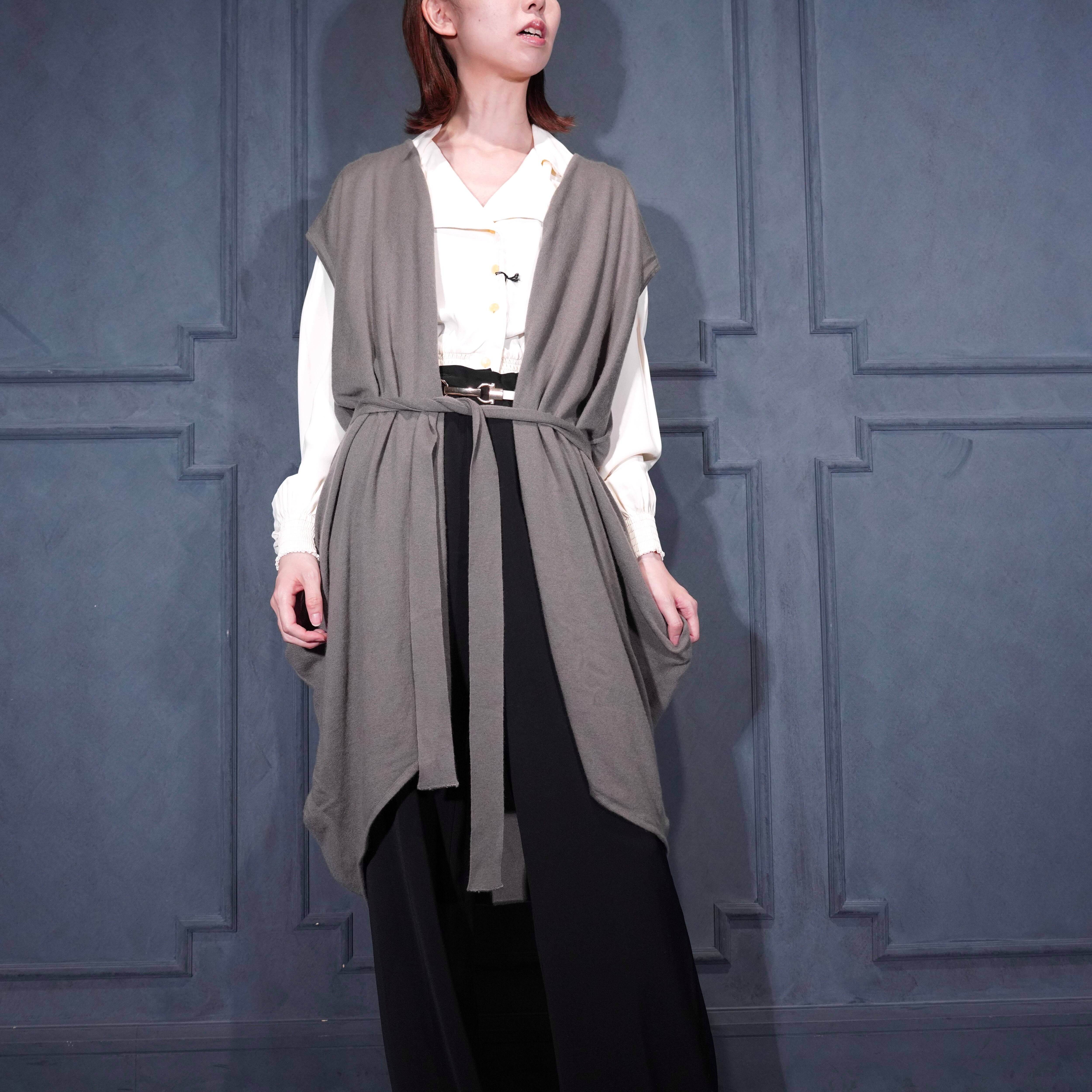 DEAD STOCK Max Mara DEFORMATION DESIGN CASHMERE SILK KNIT LONG