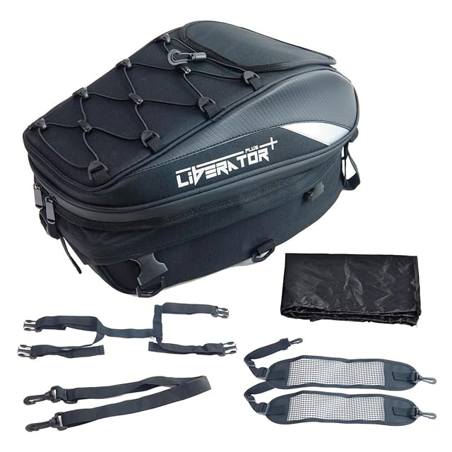 Liberator Plus バイク シートバッグ 12Lから20Lへ容量アップ 撥水素材