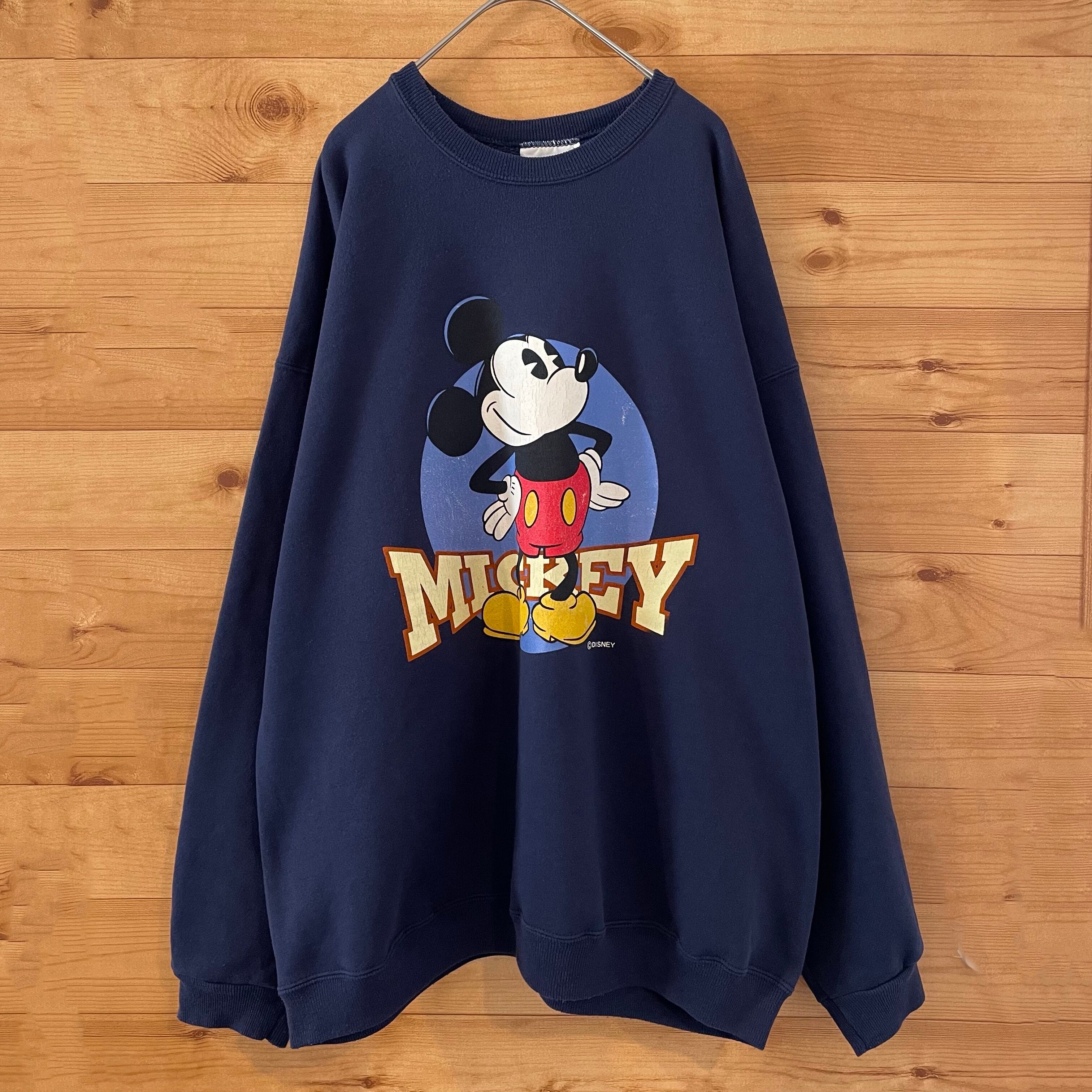 90s USA製 MICKEY INC ディズニー スウェット トレーナー XL