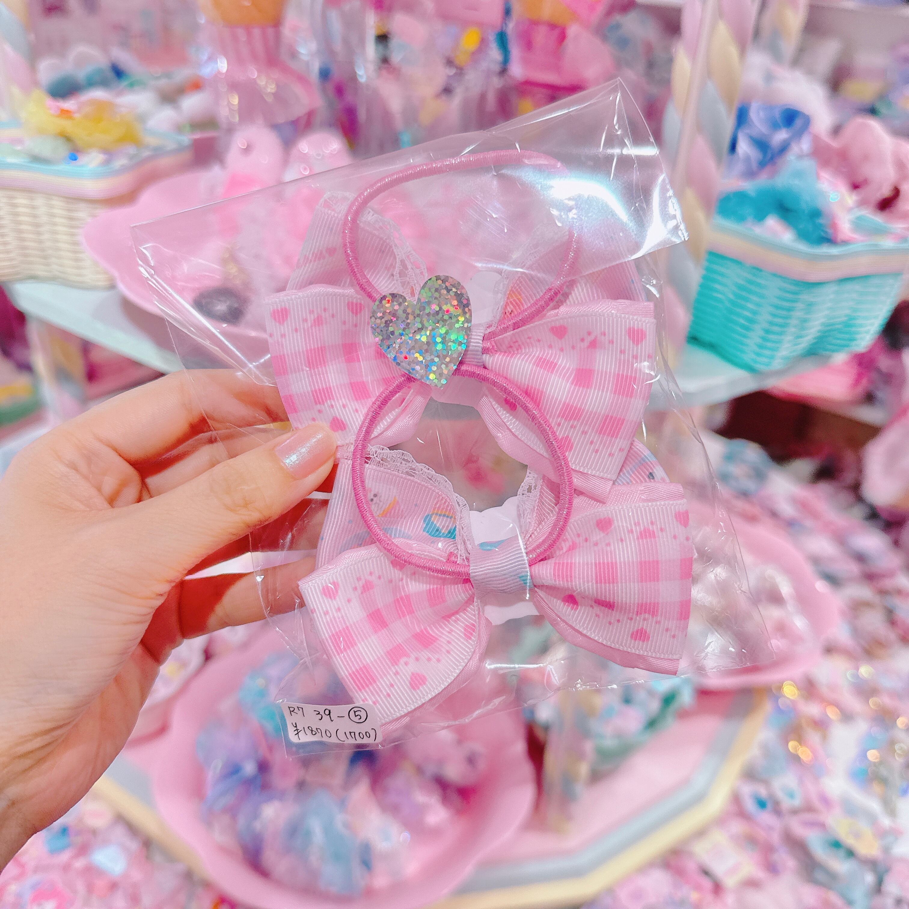 【R7】39-5ツインヘアゴム