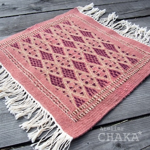 Petit Kilim／Salmon Pink