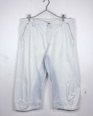 【Caka act2】“Levi's” Light Wash Draping Vintage Denim Shorts