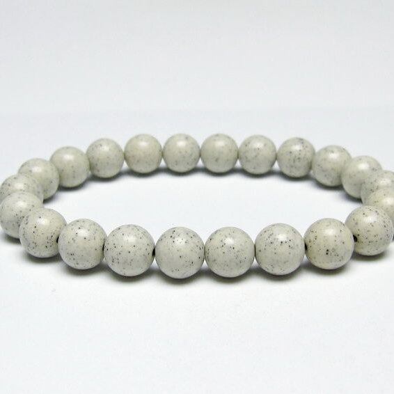 北投石 ブレスレット 9mm 一点物 メール便可 111-50277