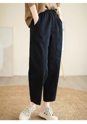 レディース パンツ ボトムス ロングパンツ ワイドパンツ カーゴパンツ クロップド丈 ストレート ポケット ウエストゴム コットン かわいい 大人可愛い きれいめ シンプル カジュアル おしゃれ こなれ感 ラフ 無地 春 夏 秋 冬 オールシーズン ロングシーズン ママ マタニティ 10代 20代 30代 40代 学生 学校 通学 お出かけ 女子会 ショッピング 楽ちん 体型カバー 美脚 脚長 普段使い 定番 S M L XL 2XL 大きいサイズ ゆったり ゆる ブラック ブラウン カーキ グリーン