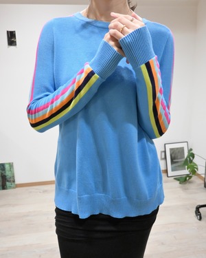 LINE KNIT CUTSEW