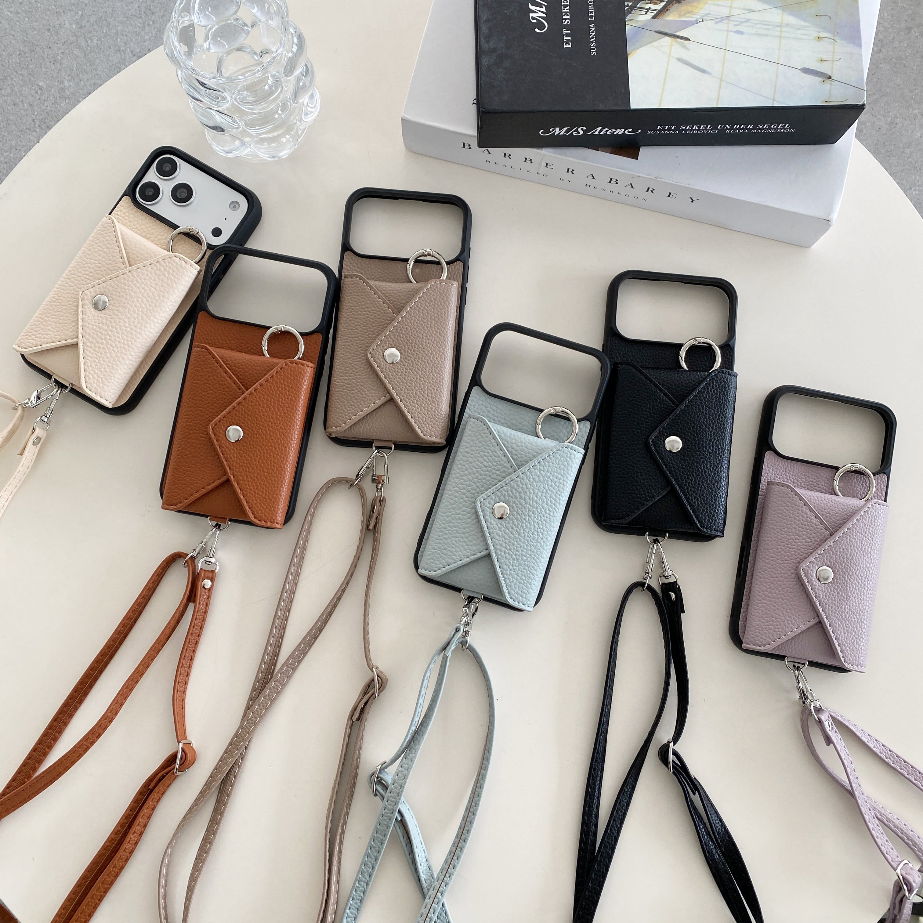 スマホショルダー ケース カード収納 iPhone17 16 15 14 13 12 ケース