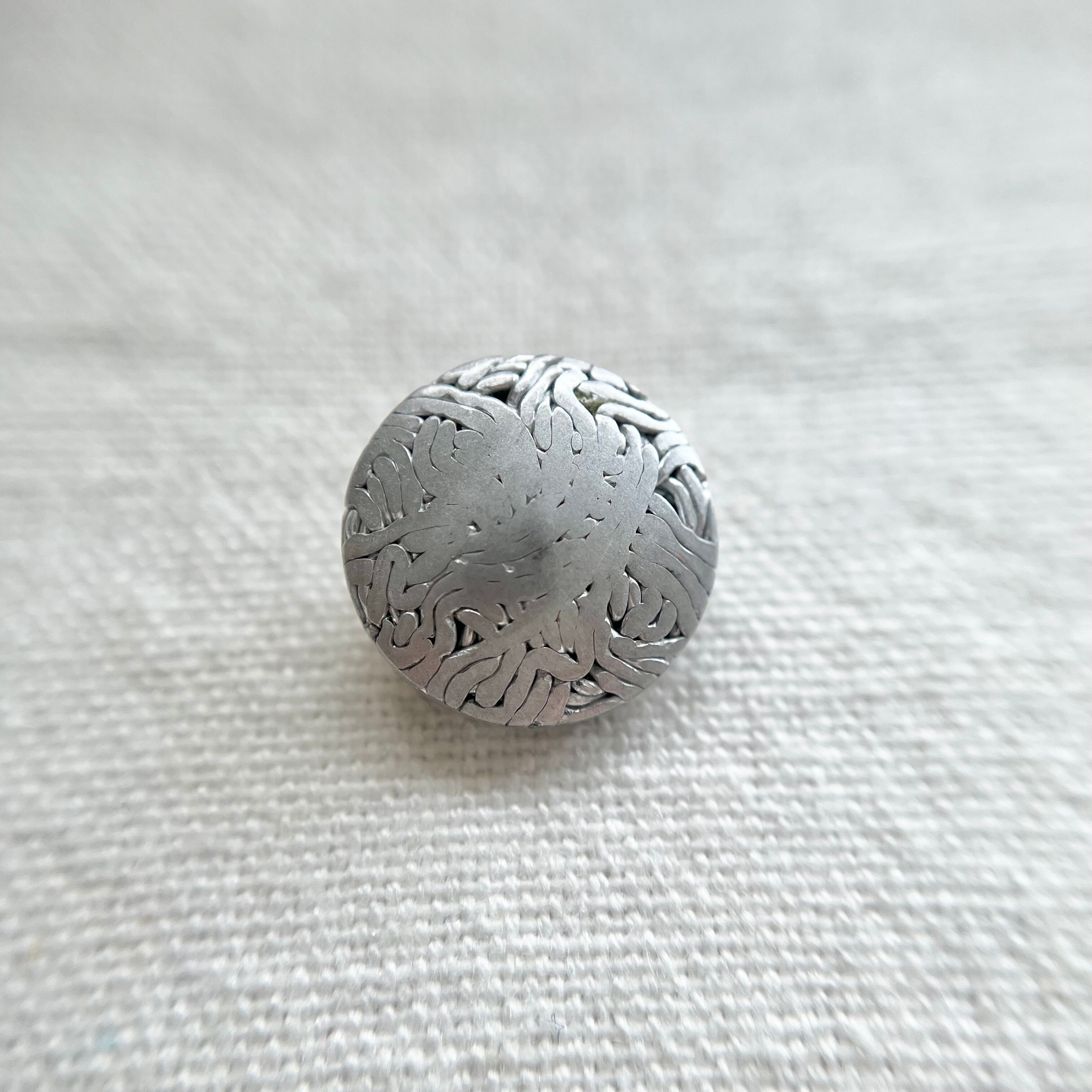 ランダムライン×マットシルバー 15㎜