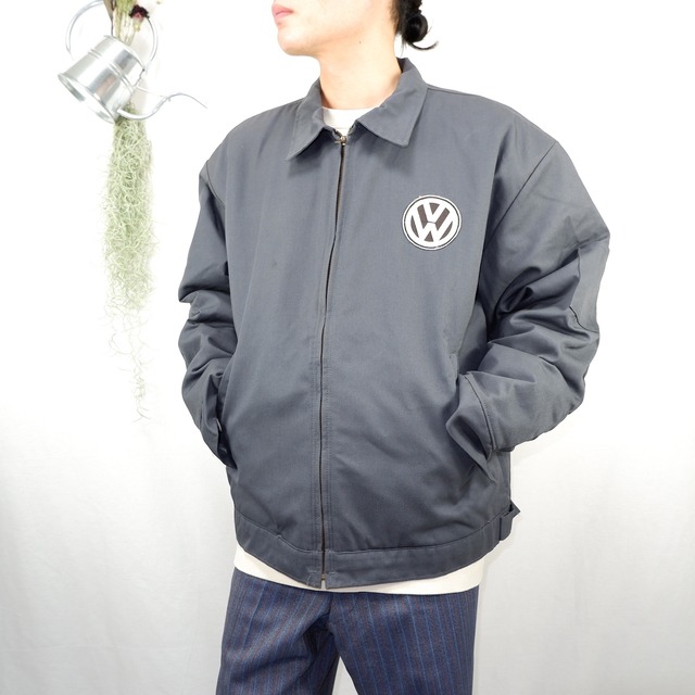 [XL] VW Emblem Work Jacket 裏キルティング | ワークジャケット