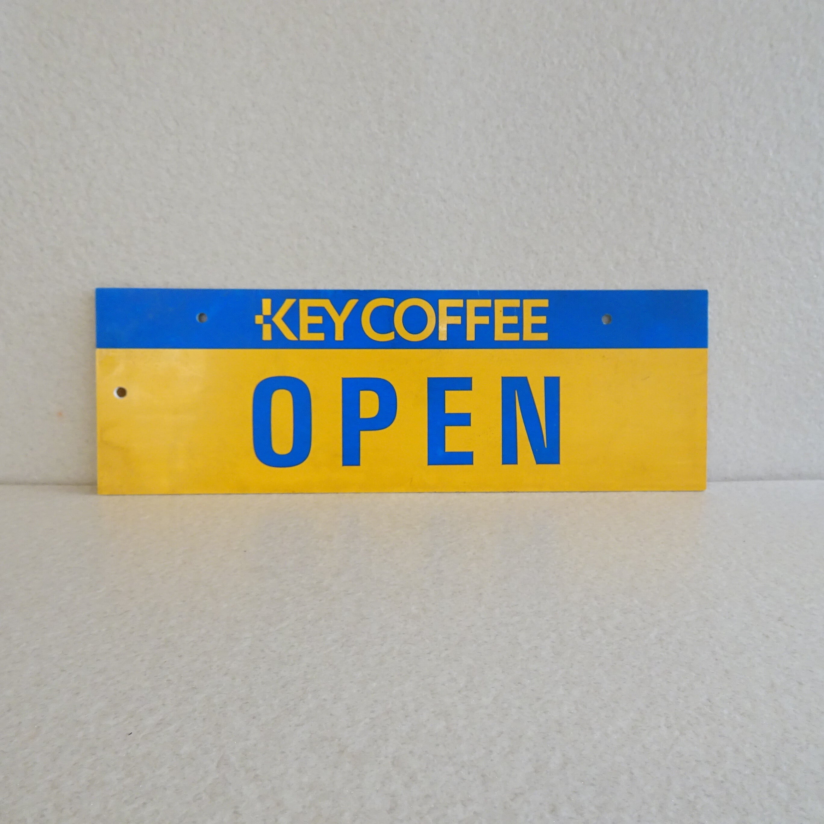 キーコーヒー OPEN CLOSE 看板 | 純喫茶家具の村田商會